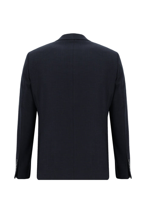 Koyu Lacivert 7 Drop Slim Fit Dar Kesim Takım Elbise