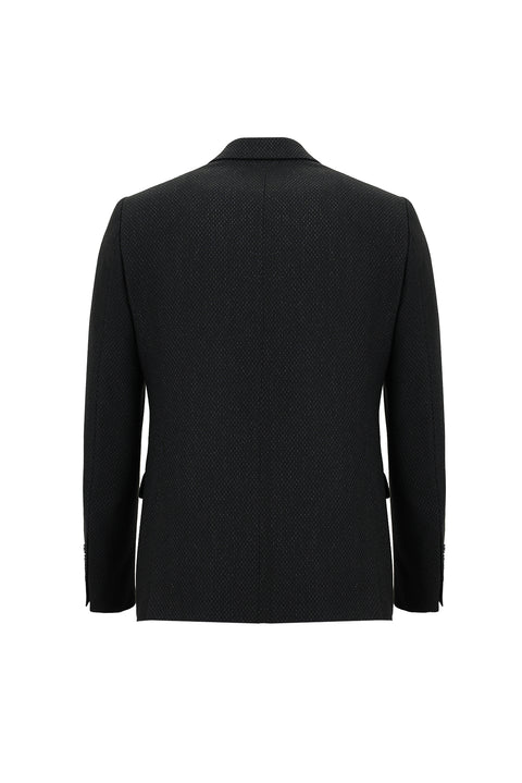 Koyu Lacivert 6 Drop Regular Fit Standart Kesim Kombinli Yelekli Takım Elbise