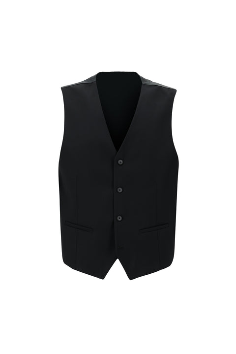 Koyu Antrasit 7 Drop Slim Fit Dar Kesim Kombinli Yelekli Takım Elbise