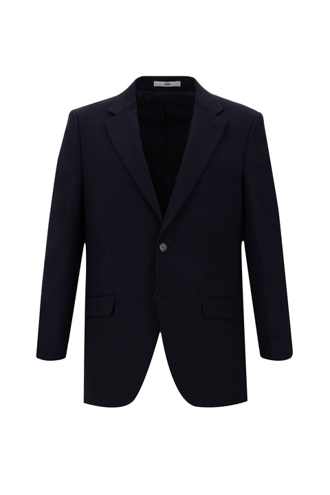 Koyu Lacivert 7 Drop Slim Fit Dar Kesim Kuşgözü Takım Elbise