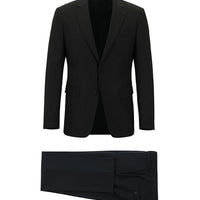 Koyu Antrasit Slim Fit Dar Kesim Kombinli Takım Elbise