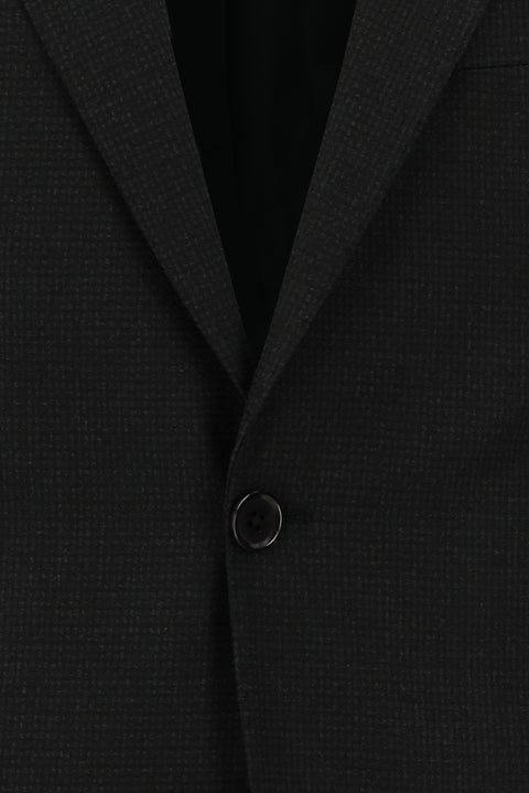 Koyu Antrasit 7 Drop Slim Fit Dar Kesim Kombinli Takım Elbise