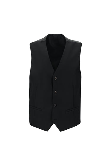Orta Antrasit Slim Fit Dar Kesim Kombinli Yelekli Takım Elbise