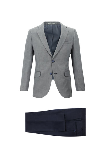 Koyu Mavi  Regular Fit Kombinli Takım Elbise