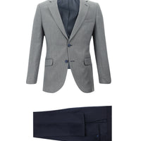 Koyu Mavi  6 Drop Regular Fit Standart Kesim Kombinli Takım Elbise