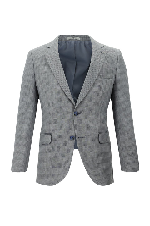 Koyu Mavi  7 Drop Slim Fit Dar Kesim Kombinli Takım Elbise