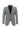 Orta Gri Slim Fit Dar Kesim Klasik Desenli Takım Elbise
