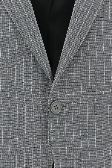 Orta Gri Slim Fit Dar Kesim Klasik Desenli Takım Elbise