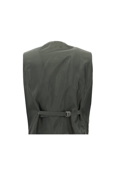 Koyu Antrasit Super Slim Fit Ekstra Dar Kesim Fit Klasik Kareli Yelekli Takım Elbise