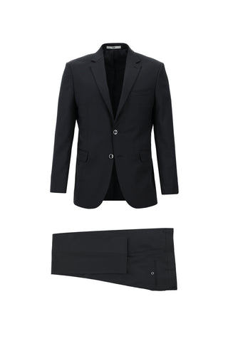  Marengo 4 Drop Relaxed Fit Rahat Kesim Yünlü Kareli Takım Elbise