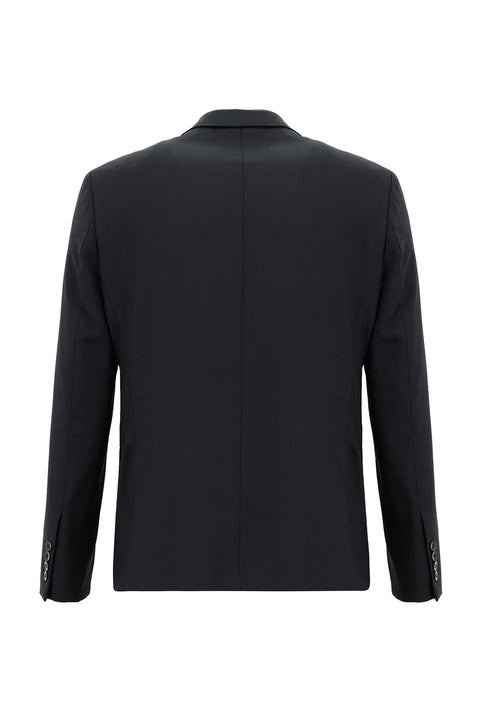 Marengo 7 Drop Slim Fit Dar Kesim Yünlü Kareli Takım Elbise