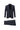 Koyu Lacivert Slim Fit Dar Kesim Klasik Ekose Takım Elbise
