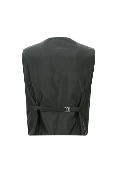 Koyu Lacivert 7 Drop Slim Fit Dar Kesim Kombinli Yelekli Takım Elbise