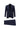  Koyu Lacivert Slim Fit Dar Kesim Yünlü Klasik Ekose Takım Elbise