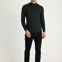 Siyah 7 Drop Super Slim Fit Eksra Dar Kesim Likralı Denim Pantolon