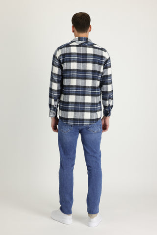  İndigo 7 Drop Slim Fit Dar Kesim Likralı Denim Pantolon