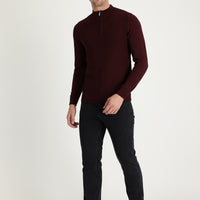 Siyah 6 Drop Regular Fit Standart Kesim Likralı Denim Pantolon