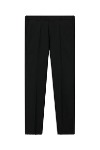  Siyah 7 Drop Slim Fit Dar Kesim Klasik Kumaş Pantolon