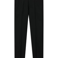 Siyah Slim Fit Dar Kesim Klasik Kumaş Pantolon