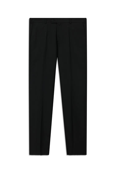  Siyah Slim Fit Dar Kesim Klasik Kumaş Pantolon