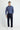 Koyu Lacivert Slim Fit Dar Kesim Klasik Kumaş Pantolon