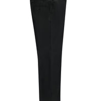 Siyah 7 Drop Slim Fit Dar Kesim Klasik Kumaş Pantolon