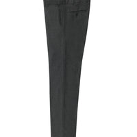 Orta Antrasit Slim Fit Dar Kesim Likralı Klasik Kumaş Pantolon