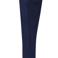 Koyu Mavi  7 Drop Slim Fit Dar Kesim Klasik Kumaş Pantolon