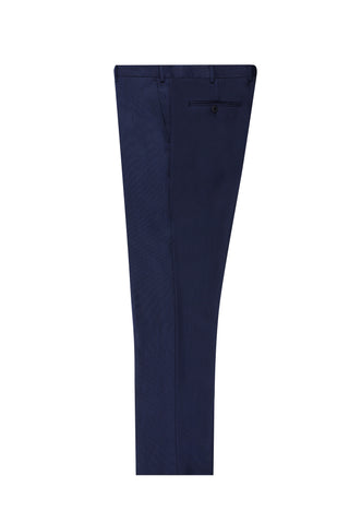  Koyu Mavi  7 Drop Slim Fit Dar Kesim Klasik Kumaş Pantolon