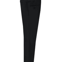 Siyah 4 Drop Relaxed Fit Rahat Kesim Yünlü Klasik Kumaş Pantolon