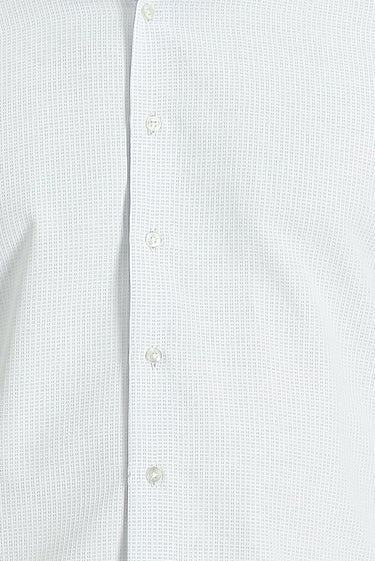  Uçuk Mavi Uzun Kol Slim Fit Dar Kesim Klasik Pamuklu Kolay Ütülenebilir Gömlek