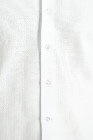  Beyaz Uzun Kol Slim Fit Dar Kesim Klasik Pamuklu Kolay Ütülenebilir Gömlek