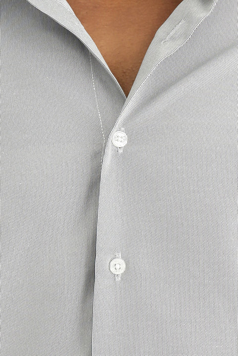 Koyu Lacivert Uzun Kol Slim Fit Dar Kesim Klasik Desenli Pamuklu Kolay Ütülenebilir Gömlek