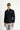 Siyah Uzun Kol Slim Fit Dar Kesim Non Iron Saten Pamuklu Gömlek