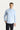 Uçuk Mavi Uzun Kol Slim Fit Dar Kesim Non Iron Saten Pamuklu Gömlek