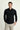 Siyah Uzun Kol Slim Fit Dar Kesim Non Iron Klasik Pamuklu Gömlek