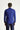 Orta Lacivert Uzun Kol Slim Fit Dar Kesim Klasik Non Iron Saten Pamuklu Gömlek