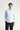 Uçuk Mavi Uzun Kol Slim Fit Dar Kesim Klasik Non Iron Saten Pamuklu Gömlek