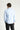 Uçuk Mavi Uzun Kol Slim Fit Dar Kesim Klasik Non Iron Saten Pamuklu Gömlek
