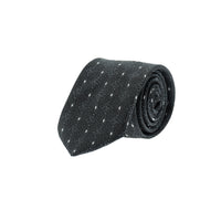Black Patterned Tie