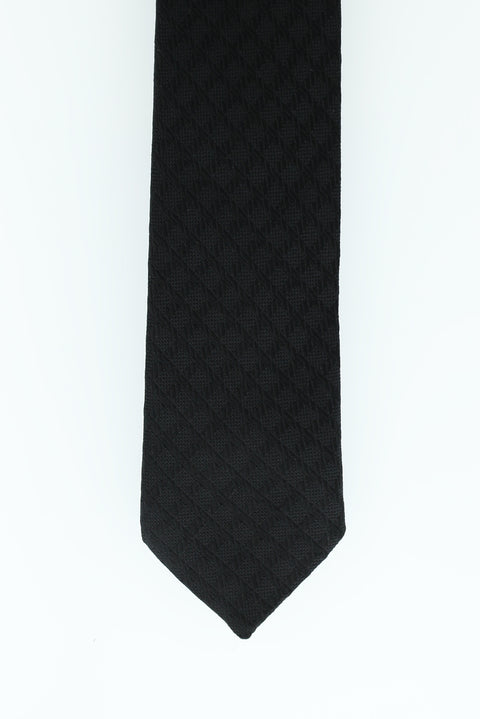 Siyah Desenli Kravat