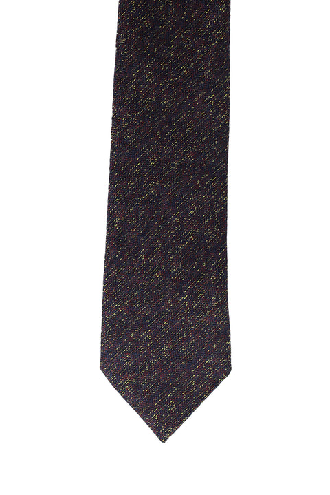 Orta Gri Desenli Kravat