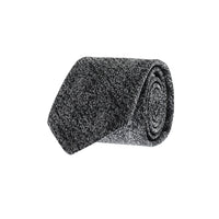 Medium Grey Patterned Tie