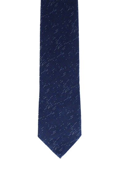 Mavi Mikro Desenli Kravat