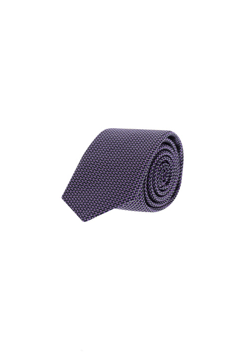 Medium Purple Patterned Tie