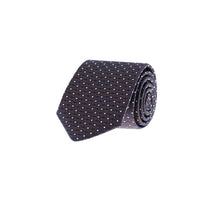 Dark Brown Patterned Tie