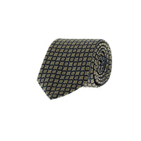 Orta Bej Desenli Kravat