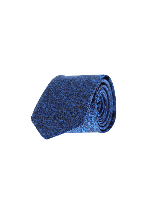 Blue Patterned Tie
