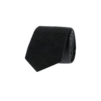 Black Patterned Tie