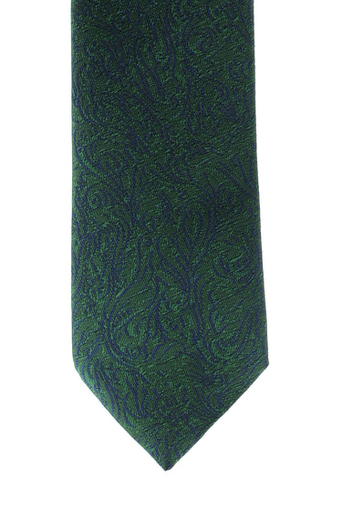  Çimen Yeşili Desenli Kravat